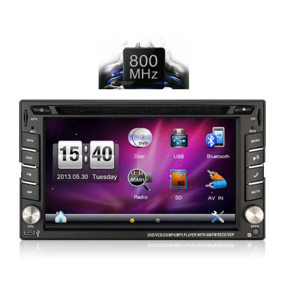 2 DIN Display - IQ CR245 GPS