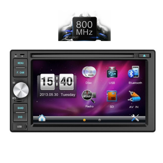 2 DIN Display - IQ CR265 GPS