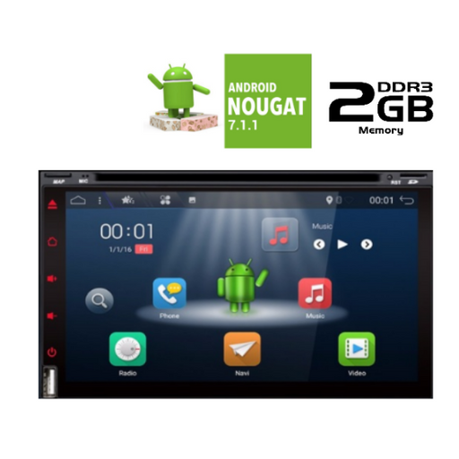 2 DIN Display - IQ AN7690 GPS