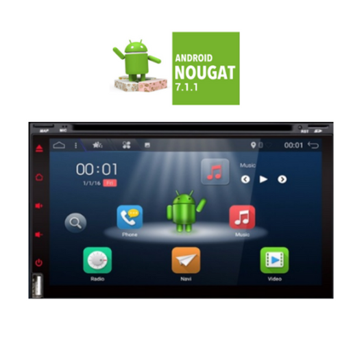 2 DIN Display - IQ AN7680 GPS