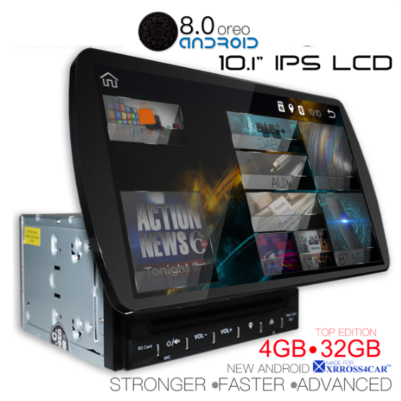 2 DIN Display - IQ AN8101 GPS