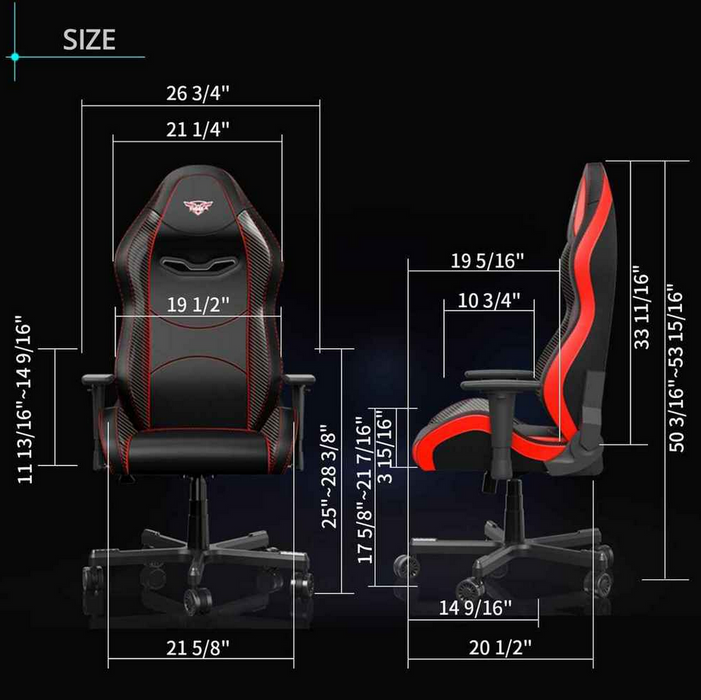 Gaming Καρέκλα -  Eureka Ergonomic® ERK-GC-01