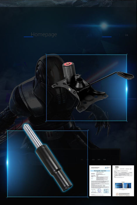 Gaming Καρέκλα -  Eureka Ergonomic® ERK-ZY-GC-04GY