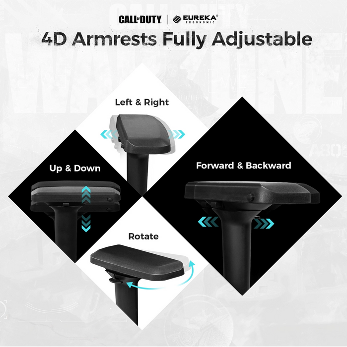 Gaming Καρέκλα -  Eureka Ergonomic® COD-005-B